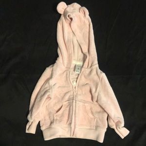 6 mos. pink hooded jacket!